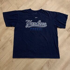 Nike MLB New York Yankees 2009 World Series Center Swoosh T-Shirt Men's XL